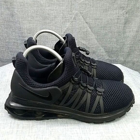 Nike Shox gravity triple black women's sz 8 running shoes AQ8554-001 - Picture 4 of 12